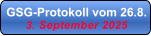 GSG-Protokoll vom 26.8. 3. September 2025