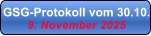 GSG-Protokoll vom 30.10. 9. November 2025