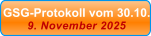 GSG-Protokoll vom 30.10. 9. November 2025